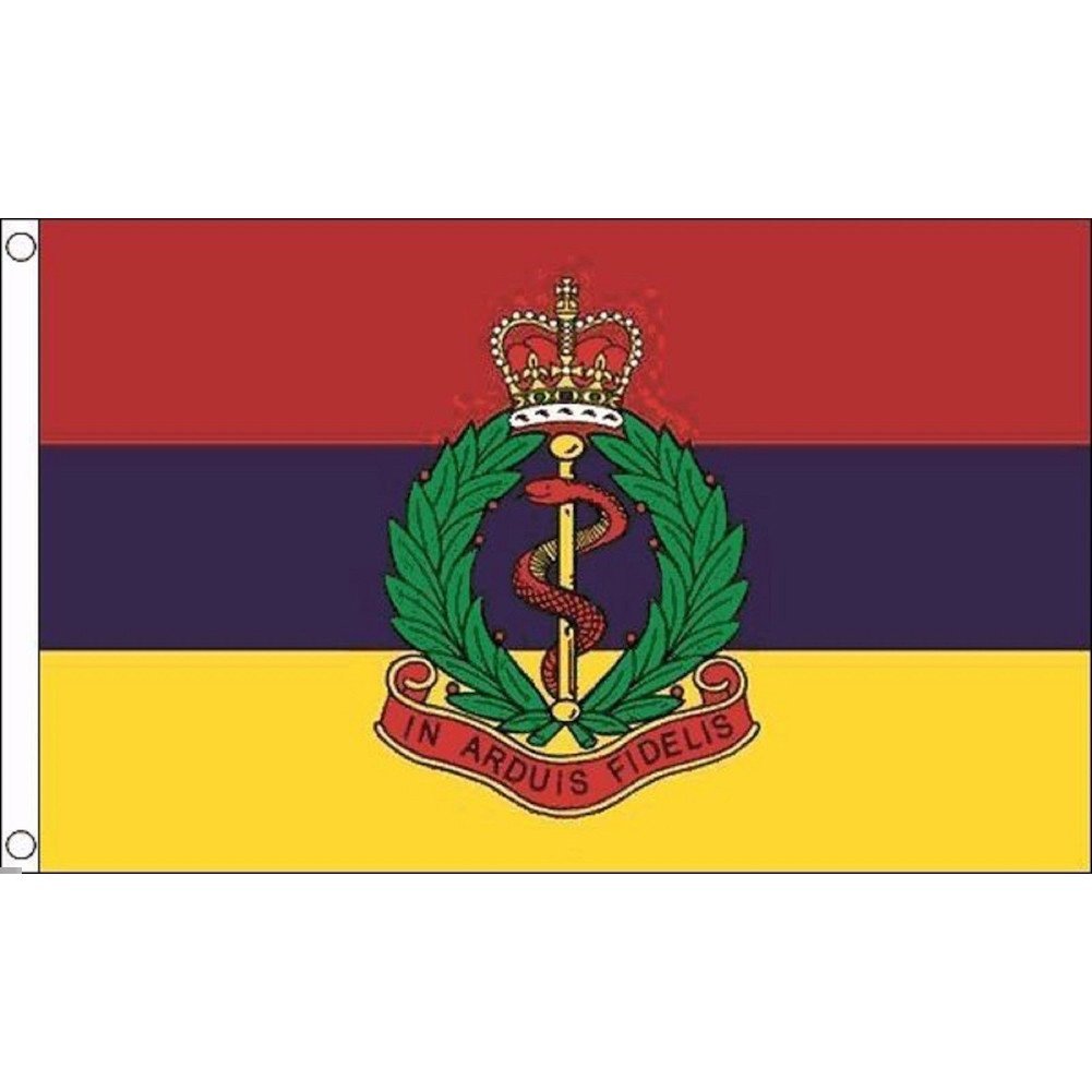 海外限定 国旗 イギリス 英国 陸軍 RAMC ロイヤル アーミー メディカル 特大フラッグ_画像1