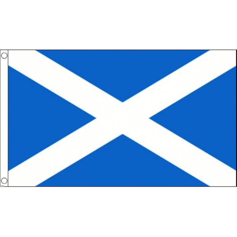 海外限定 国旗 スコットランド 聖アンデレ十字 セント アンドリュー クロス 特大フラッグ_画像1