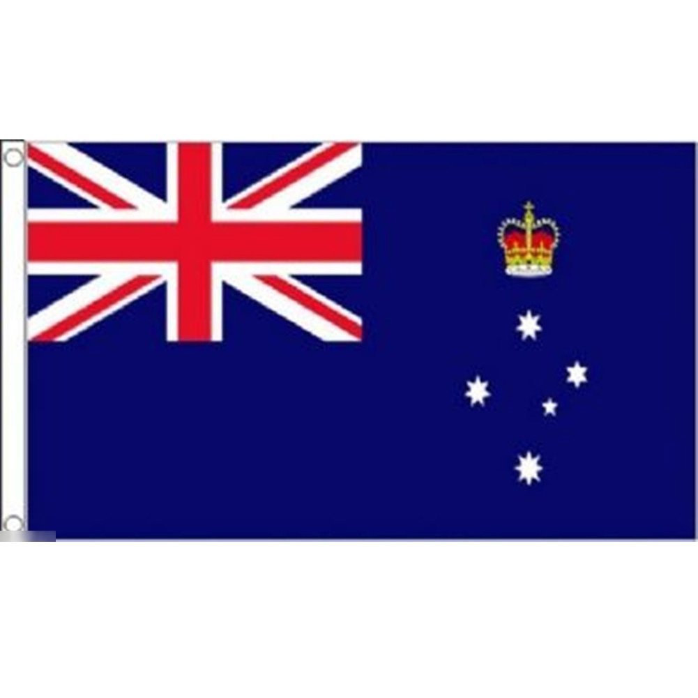 海外限定 国旗 ビクトリア州 州旗 オーストラリア連邦 豪州 特大フラッグ_画像1