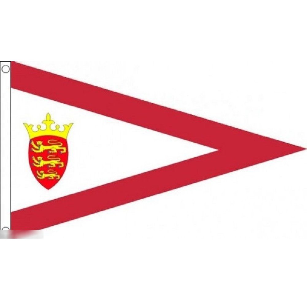 海外限定 国旗 ジャージー代官管轄区 イギリス チャンネル諸島 特大フラッグ_画像1