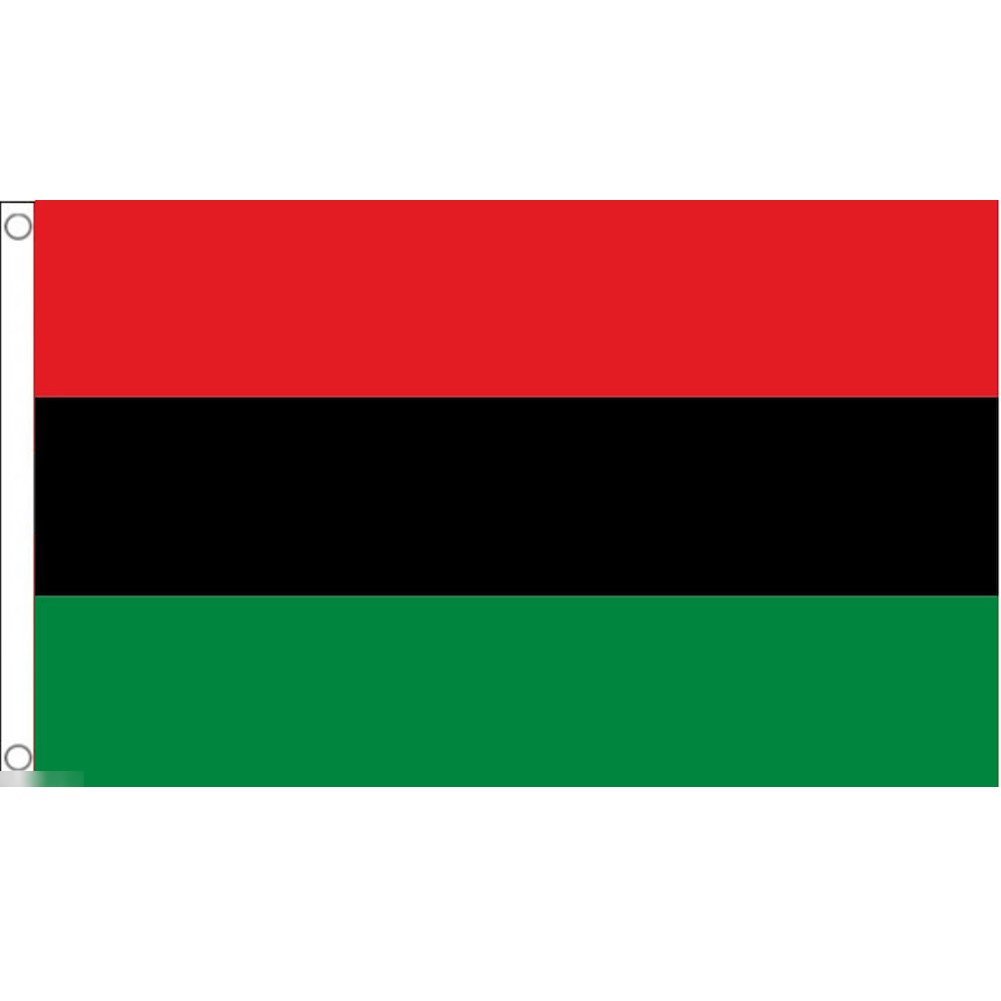 海外限定 国旗 パン アフリカ主義 アフリカ 解放 アフリカ統一機構 アフリカ連合 特大フラッグ_画像1
