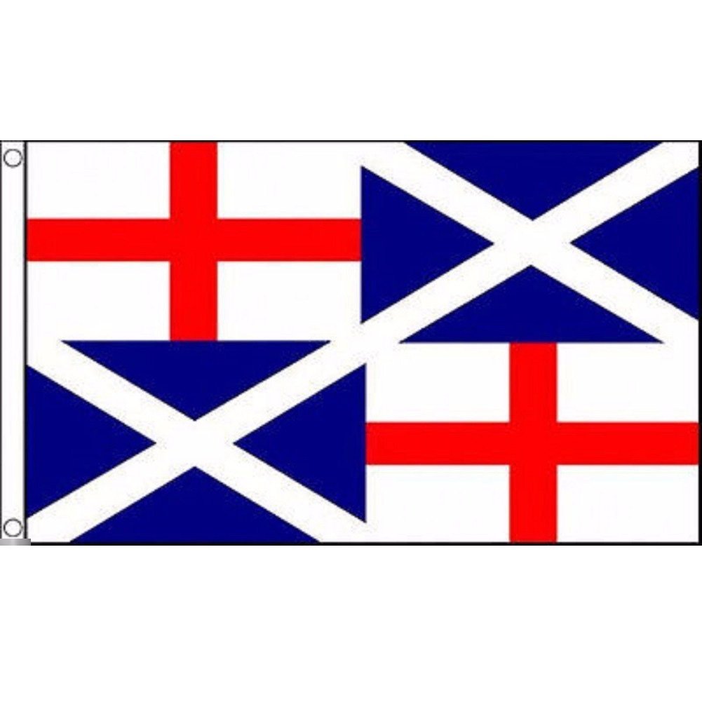 海外限定 国旗 イングランド スコットランド イギリス連邦自治領国家 特大フラッグ_画像1