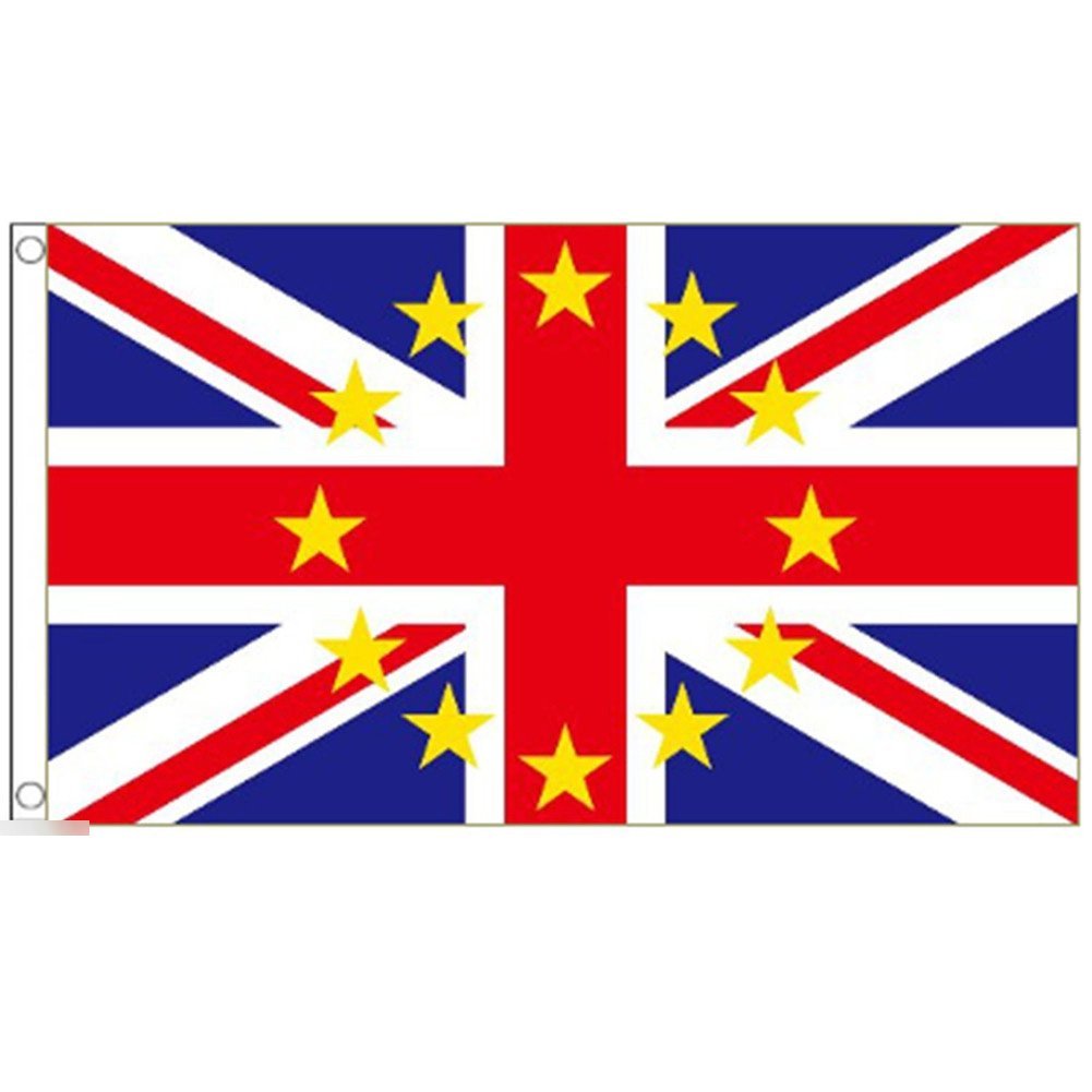 海外限定 国旗 イギリス 英国 ユニオンジャック ユニオンフラッグ 欧州連合 EU ヨーロッパ ユニオン 特大フラッグ_画像1