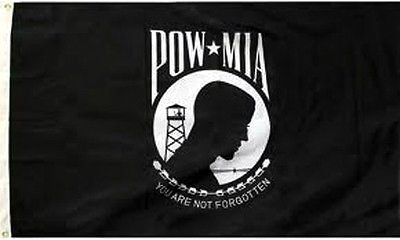海外限定 POW MIA ベトナム戦争 捕虜 行方不明 大フラッグ_画像1