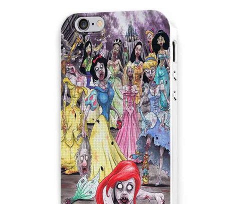 iPhone 8 iPhone 8 Plus iPhone X アイフォン アイフォーン エイト プラス テンゾンビ プリンセス 姫 ホラーケース 保護フィルム付_画像2