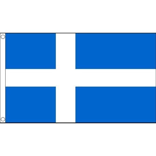 海外限定 国旗 シェトランド諸島 貴重 大フラッグ_画像1