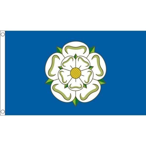 海外限定 ヨークシャー市旗 イギリス ローズ 貴重 特大フラッグ_画像1