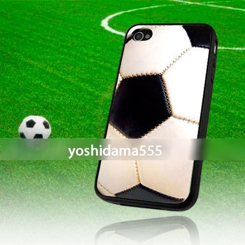 海外限定a新品 サッカーボール デザイン F53 iPhone5 5S_画像1