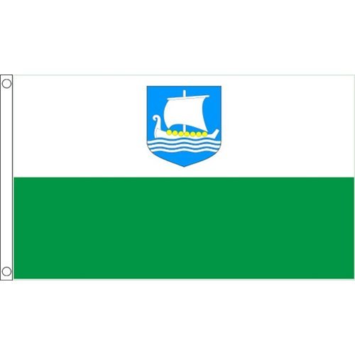 海外限定 国旗 エストニア サーレマー島 貴重 特大フラッグ_画像1