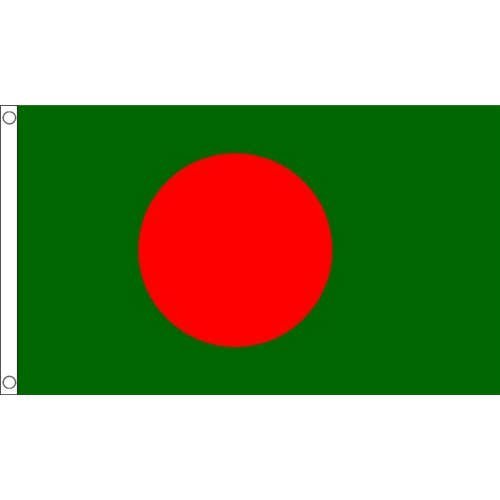 海外限定 国旗 バングラデシュ人民共和国 貴重 特大フラッグ_画像1
