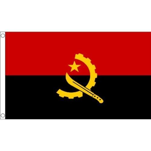 海外限定 国旗 アンゴラ共和国 アフリカ 特大フラッグ_画像1