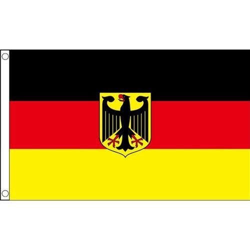 海外限定 国旗 ドイツ連邦共和国 国章 貴重 特大フラッグ_画像1