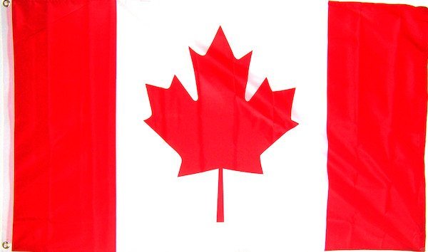 海外限定 国旗 カナダ 大フラッグ_画像1