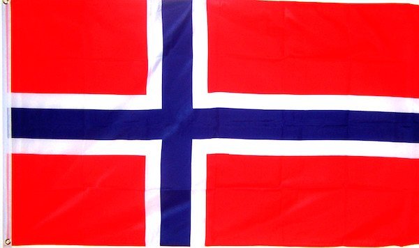 海外限定 国旗 ノルウェー王国 特大フラッグ_画像1