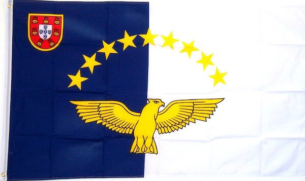 海外限定 国旗 アゾレス諸島 アゾレス自治地域 特大フラッグ_画像1