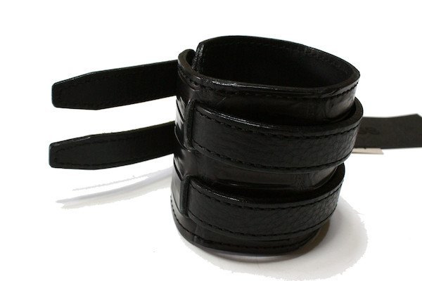  new goods regular 60%OFFpligs one living thing wani leather bracele 2 ream type 1