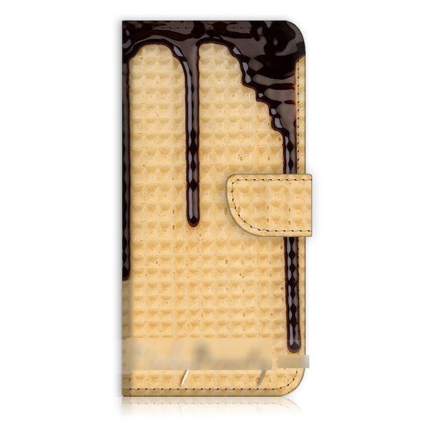 iPhone 11 Pro チョコレート ウエハース スマホケース 手帳型ケース スマートフォン カバー_画像1