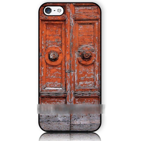 iPhone 12 mini ミニ 木 ウッド アンティーク ドア スマホケース アートケース スマートフォン カバー_画像1