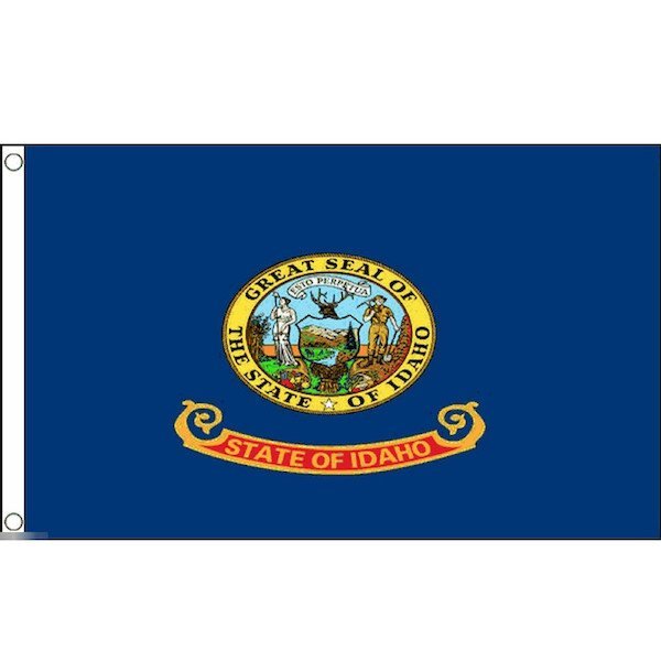 海外限定 国旗 アメリカ アイダホ州 州旗 特大フラッグ_画像1
