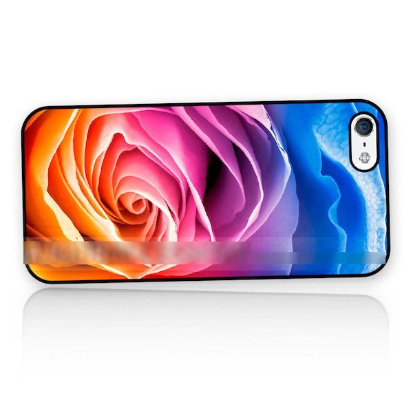 iPhone 8 iPhone 8 Plus iPhone X アイフォン アイフォーン エイト プラス テンバラ 薔薇 アートケース 保護フィルム付_画像1