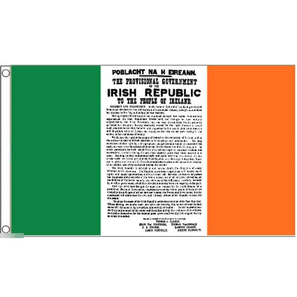 海外限定 国旗 アイルランド イースター蜂起 特大フラッグ_画像1