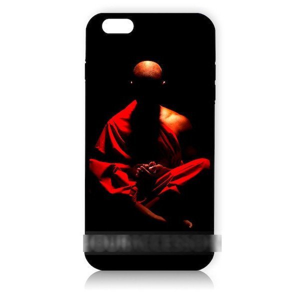 iPhone 12 Pro Max プロ マックス 仏教 座禅 坐禅 スマホケース アートケース スマートフォン カバー_画像1