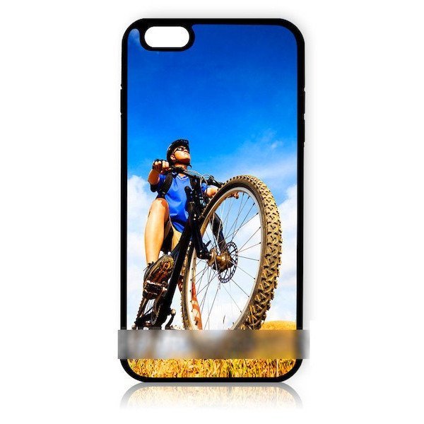 iPhone 12 mini ミニ 自転車クロスバイク スマホケース アートケース スマートフォン カバー_画像1