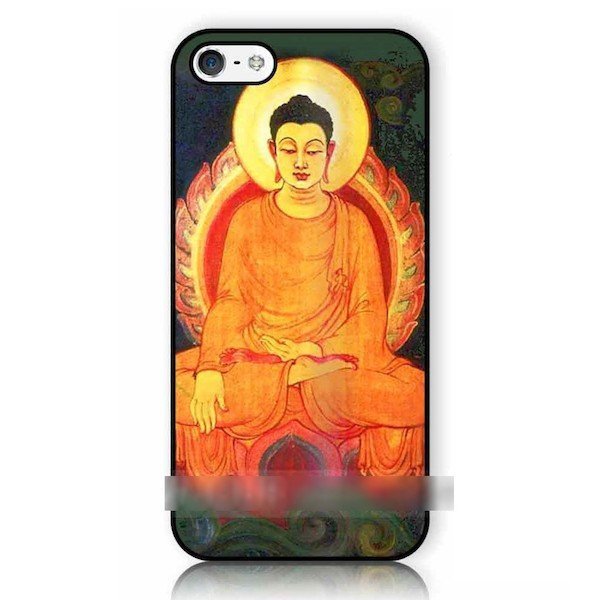 iPhone 11 Pro Max アイフォン イレブン プロ マックス 仏教仏像仏陀 アートケース 保護フィルム付_画像1