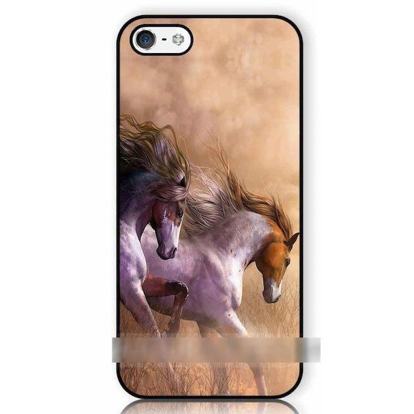 全国宅配無料 iPhone SE 第2世代 8 7 白馬 ウマ スマホケース アートケース スマートフォン