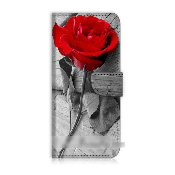 iPhone 12 mini ミニ バラ薔薇 スマホケース 手帳型ケース スマートフォン カバー_画像1