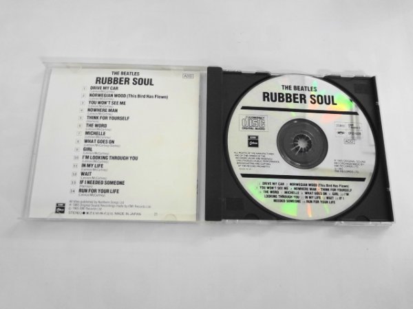 AN21-273 音楽 CD ミュージック ラバー ソウル THE BEATLES RUBBER SOUL ザ・ビートルズ アルバム ディスク