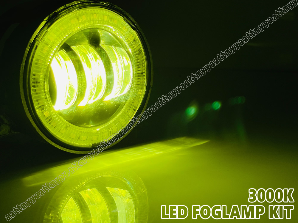 送料込 ホンダ 汎用 LED イカリング ２色切り替え フォグランプ オープニングアクション付 インサイトエクスクルーシブ ZE3 CR-V RM1 RM4