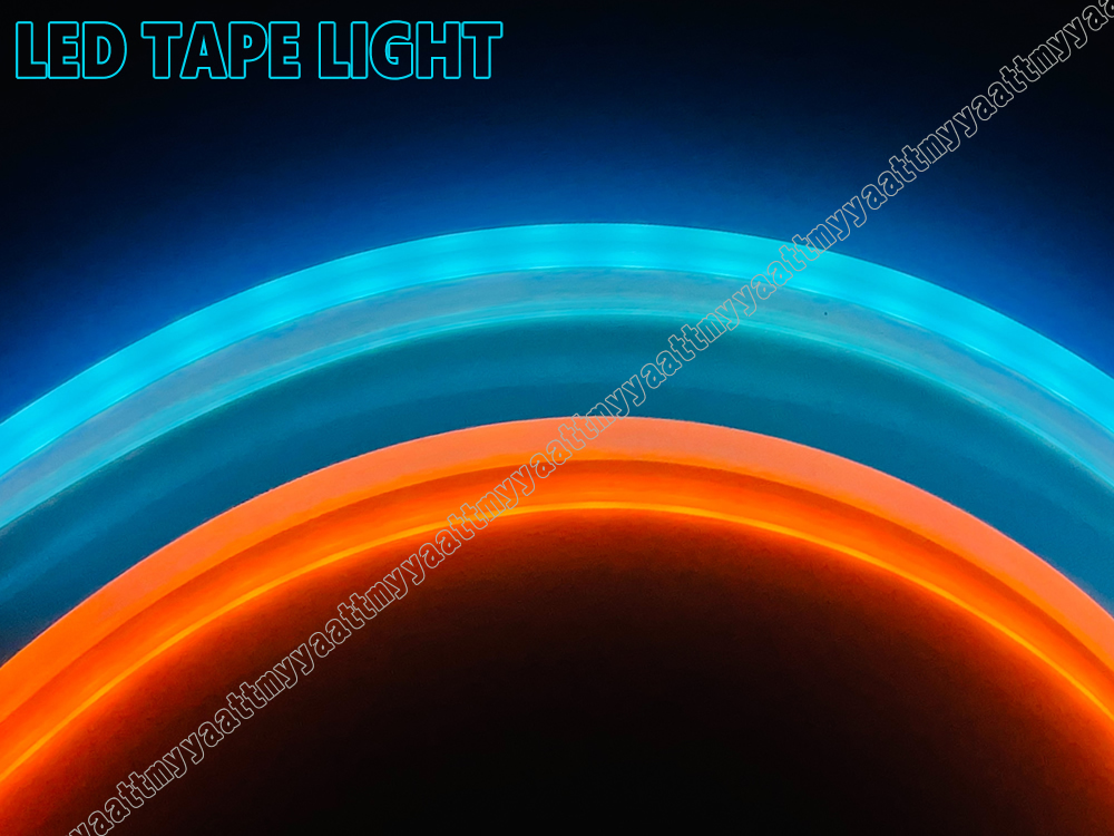 12V exclusive use LED tape light 45cm ice blue amber opening action sequential turn signal all-purpose Axela Demio Scrum 