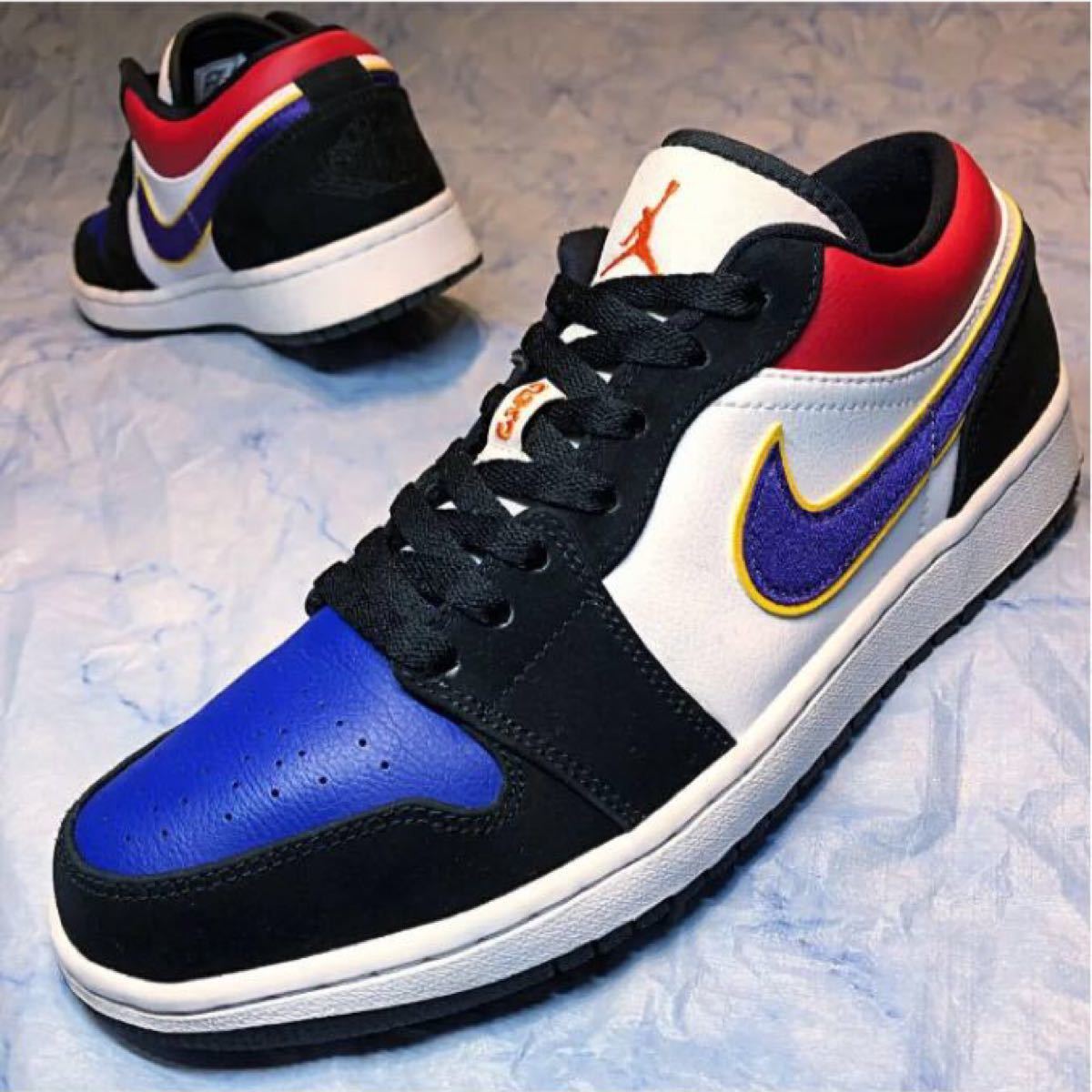 NIKE AIR JORDAN1 LOW LAKERS TOP3 26.5cm | contifarma.pe