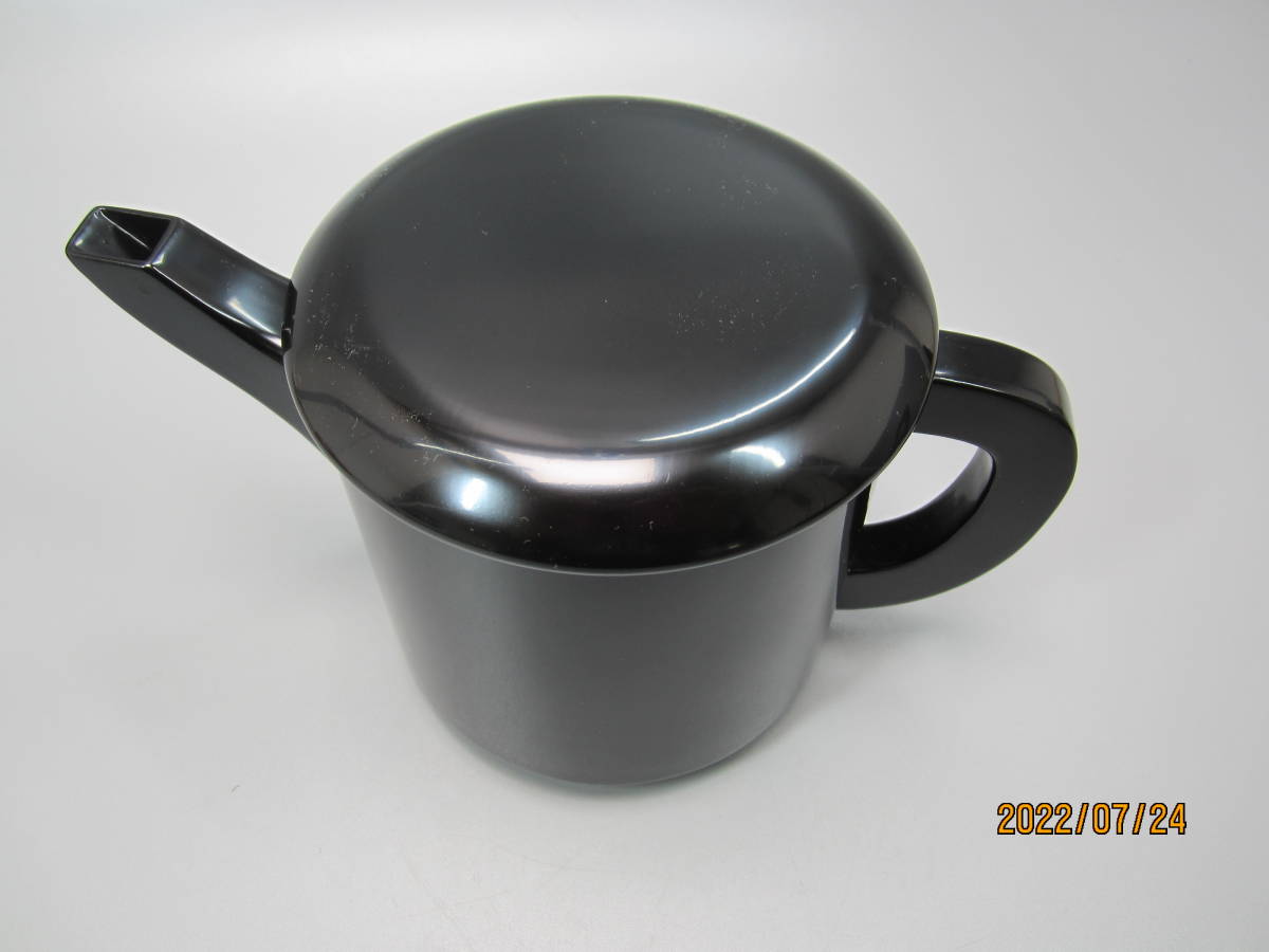 本漆塗　湯桶　木製　湯とう　茶道具　未使用_画像2