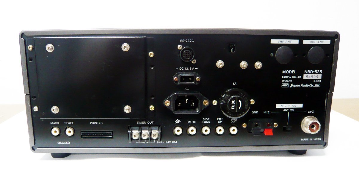 日本無線 NRD-525(美品)広帯域受信機 Yahoo!オークション - 日本無線/JRC 高感度通信型受信機「NRD