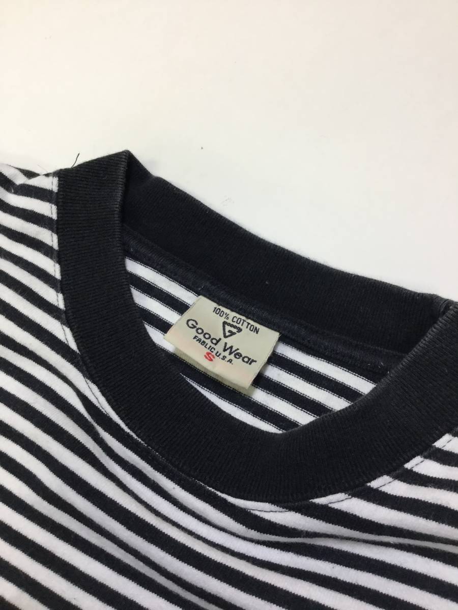 90s Good Wear ボーダー Tシャツ Sサイズ コットン made in korea