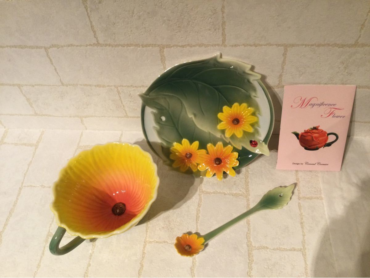 新品 華麗なる花コレクション Magnificence Flower カップ 新品 華麗なる花コレクション Magnificence Flower カップ