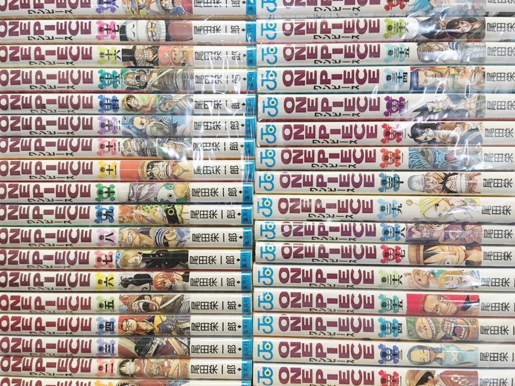 最新刊まで★美品★初版有り★ONE PIECE　全巻 1～103巻 セット コミック セット 漫画★　全巻 セット 漫画★ワンピース 全巻　_画像1