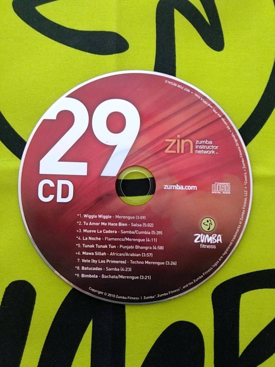 即決　ZUMBA　ズンバ　ZIN29　DVD　＆　CD　インストラクター専用