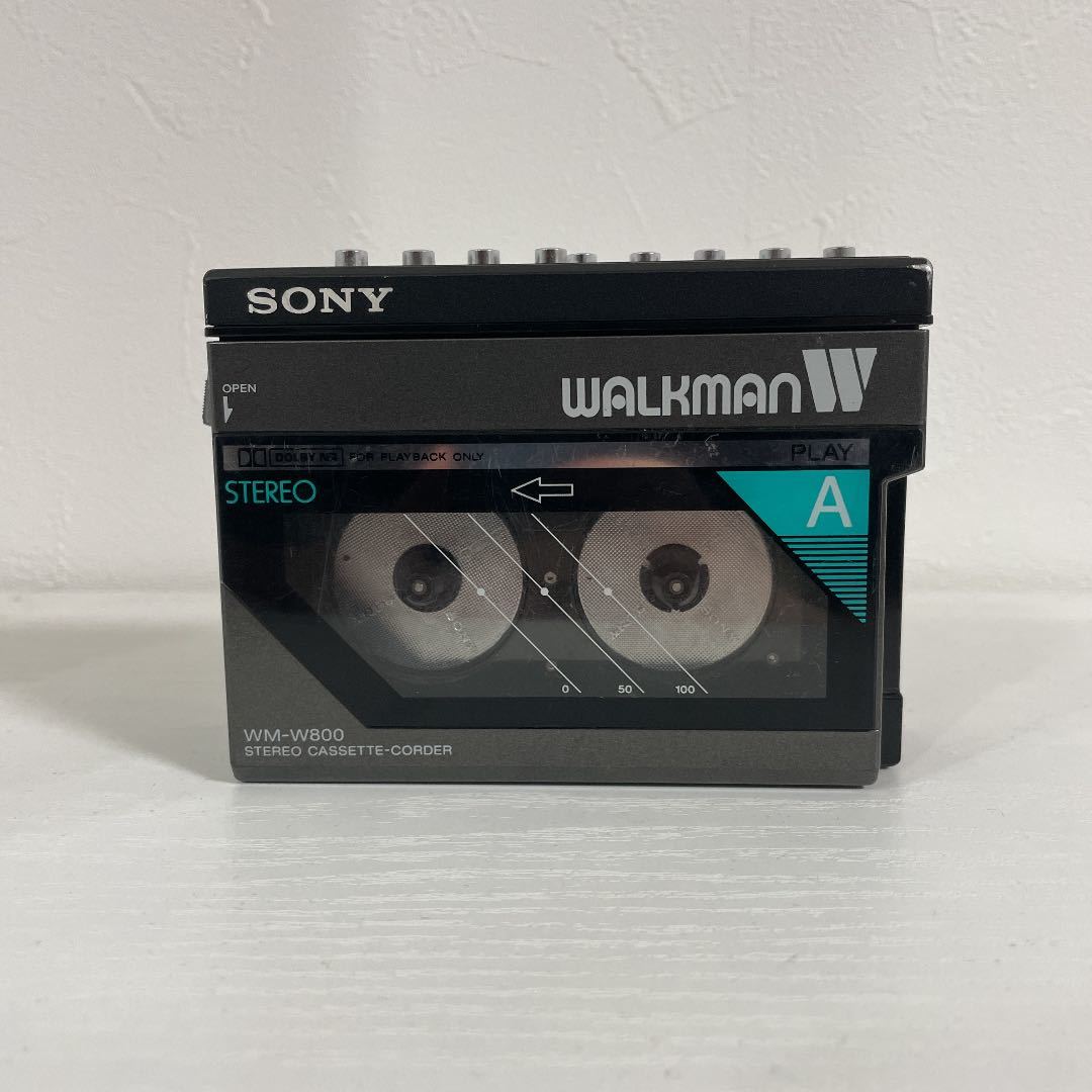 SONY WALKMAN W STEREO CASETTE WM-W800 richproducts.com.au