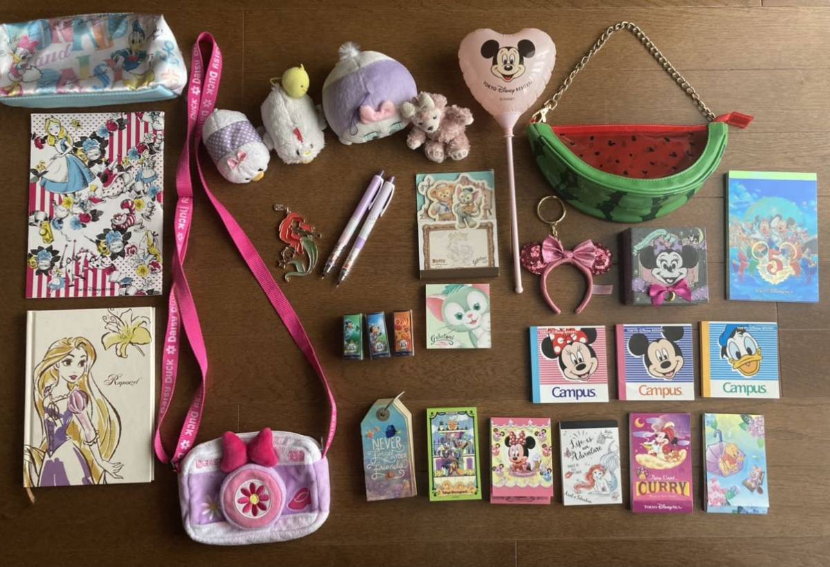 ディズニー Disney グッズ まとめて まとめ売り まとめ バッグ 筆箱