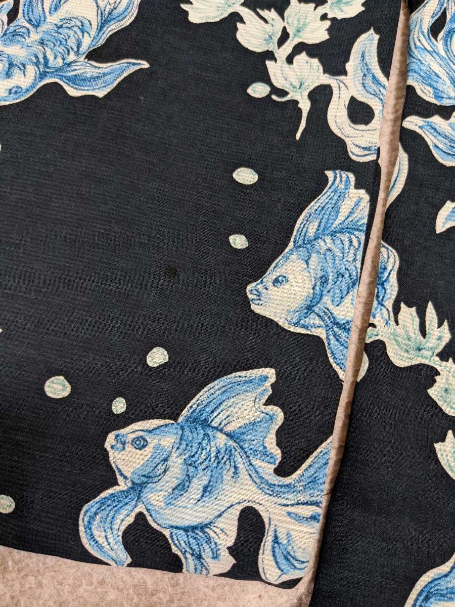 KEITA MARUYAMA ケイタマルヤマ 浴衣 金魚 黒地 Mサイズ|Yahoo KEITA MARUYAMA ケイタマルヤマ 浴衣 金魚 黒地 Mサイズ|Yahoo