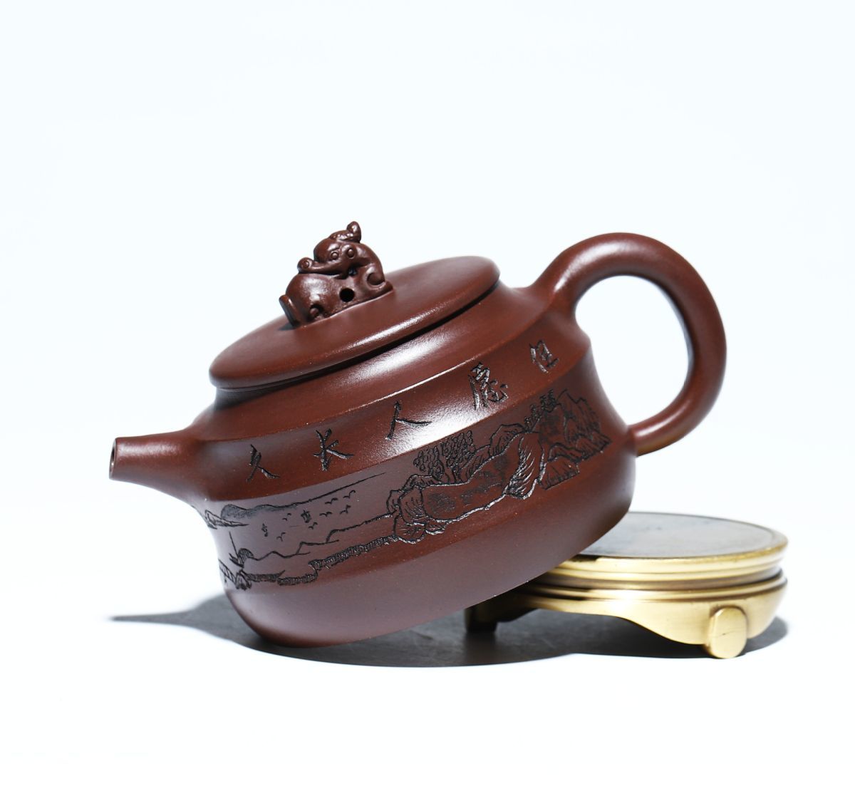 ティーポットおしゃれ 紫砂茶壺 耐熱 土瓶 湯飲み 茶器 きゅうす 急須 おしゃれ 中国製 焼き物 ティーポット おすすめ お茶 逸品 lh766_画像8