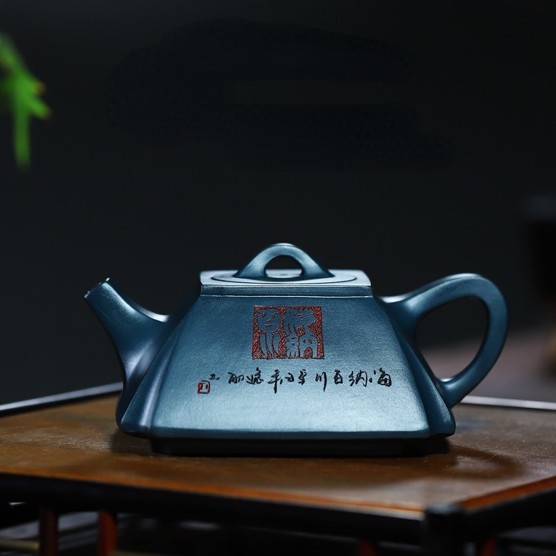 ティーポットおしゃれ 紫砂茶壺 耐熱 土瓶 湯飲み 茶器 きゅうす 急須 おしゃれ 中国製 焼き物 ティーポット おすすめ お茶 逸品 lh822_画像3