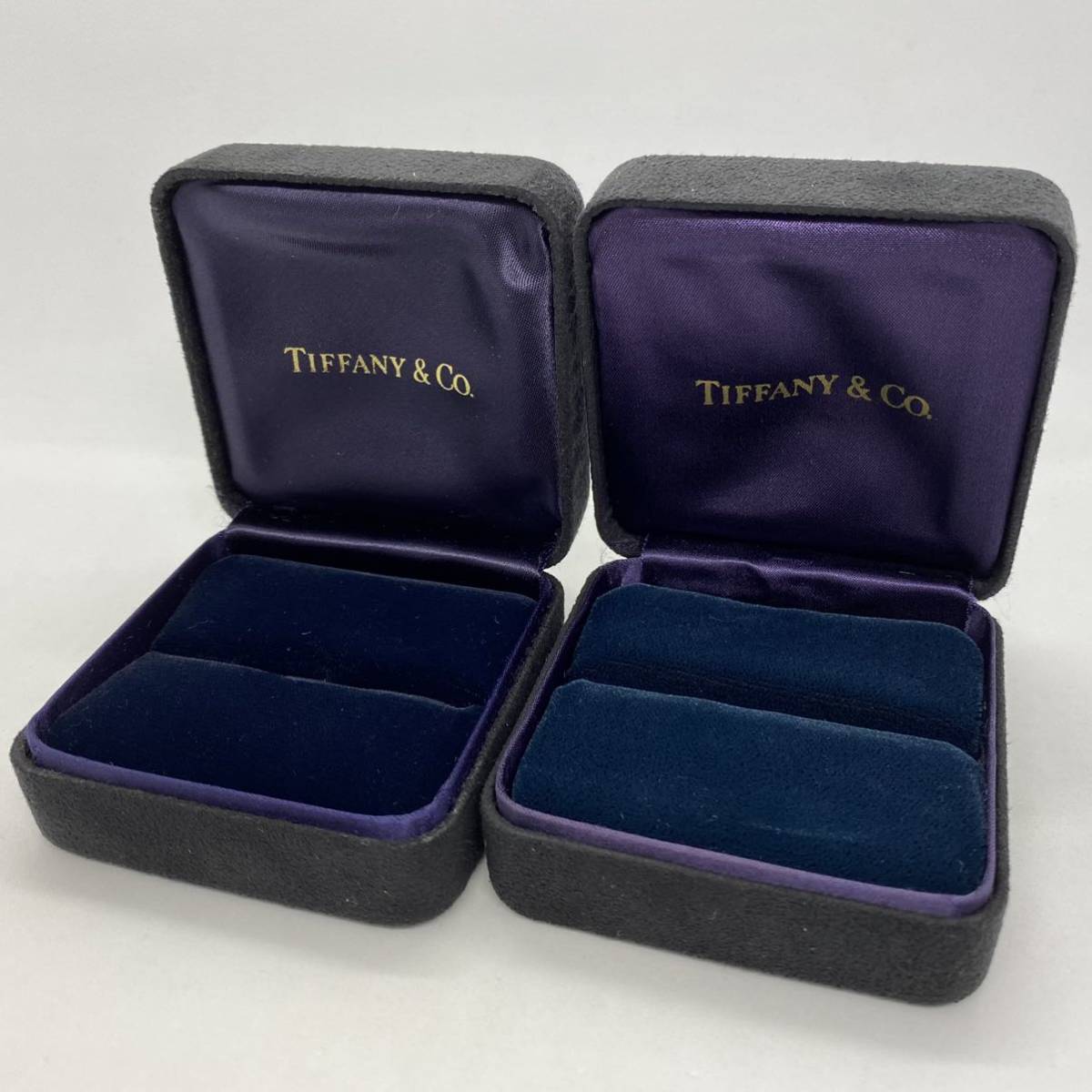 07318 ティファニー TIFFANY & Co. 箱 空箱 ケース ボックス 純正 リング 指輪 アクセサリーケース ジュエリーケース 4点セット