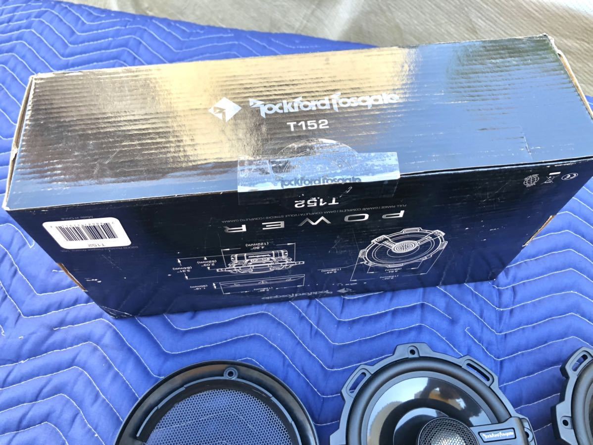 * new goods ROCKFORD made FOSGATE T152 ( power series ) 13cm coaxial 2way speaker old car she bell C10 SEALED BEAM GM America car 