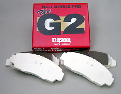 G2ブレーキパッド インスパイヤ UA1 dp306 フロント