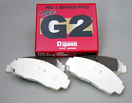 G2ブレーキパッド アコード ワゴン CF2・6・7 dp270 フロント_画像1