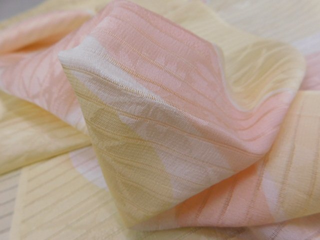 ( comfort cloth special selection )P18645. summer hand .. low lack dyeing obi age new goods auction t